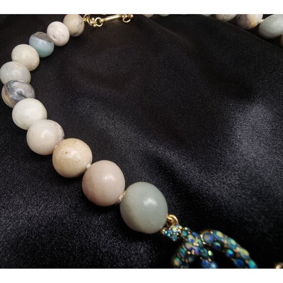 Heidi Daus Safari-Themed Necklace With Beaded Strand & Multicolor Crystal Animal - Picture 5 of 6